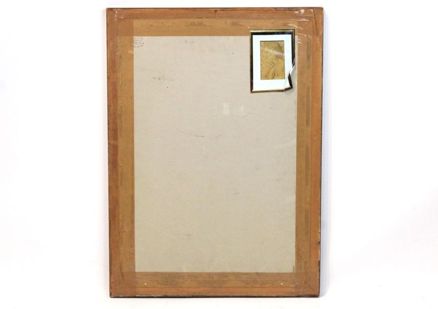 Artwork by Gustave Buchet, Portrait of a woman, Made of mixed media