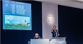 Classic Week Led by Canaletto's Record-Breaking Masterpiece Realising over £ 31 Million