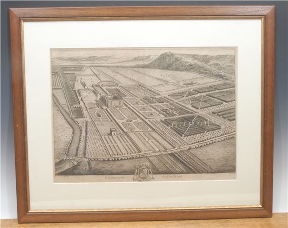 Chatsworth, 180 Foot Front by Johannes Kip