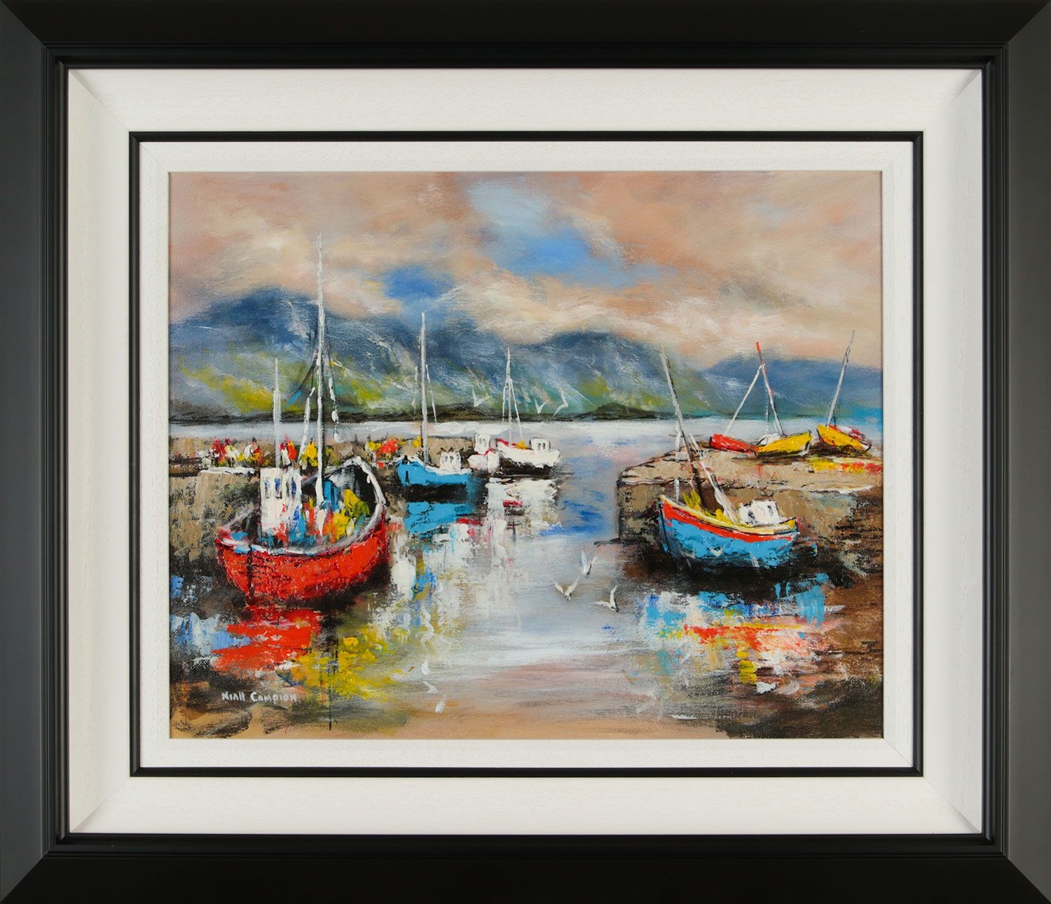 Niall Campion | CLEGGAN HARBOUR, CONNEMARA | MutualArt