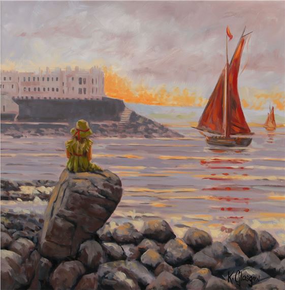 WATCHING THE SAILING BOATS AT PORTSTEWART