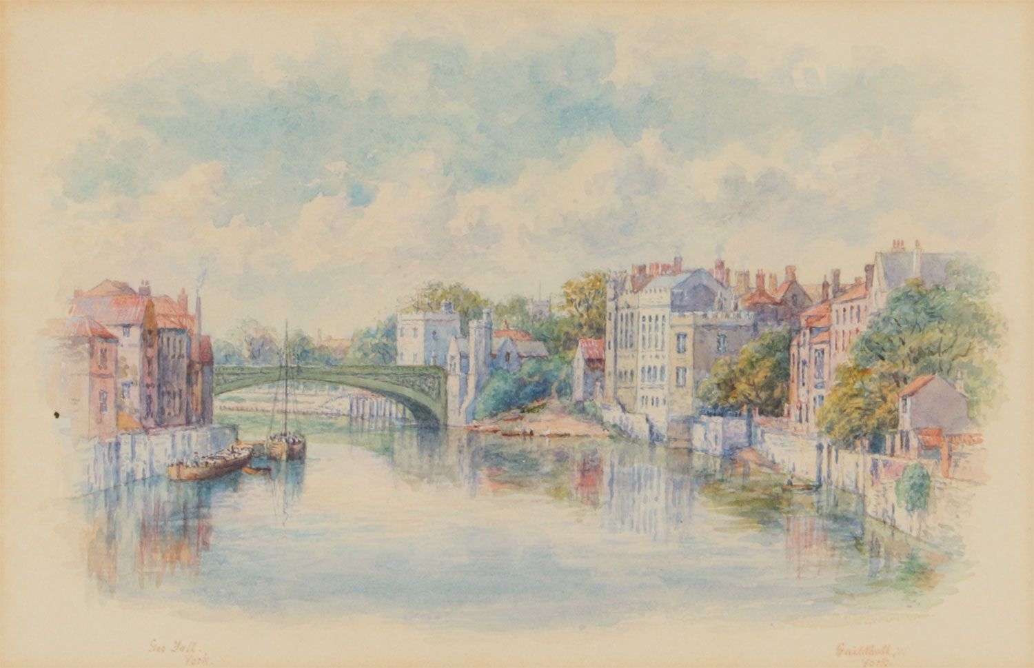 George Fall | GUILDHALL, YORK | MutualArt
