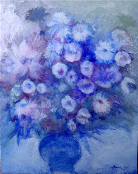 In blue , 2025 by Aleksandra Milczarek, 2025