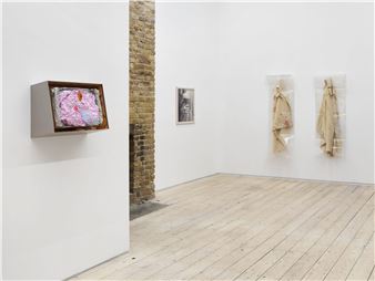 “A garment, a pin, a seam, a shield” at Phillida Reid, London
