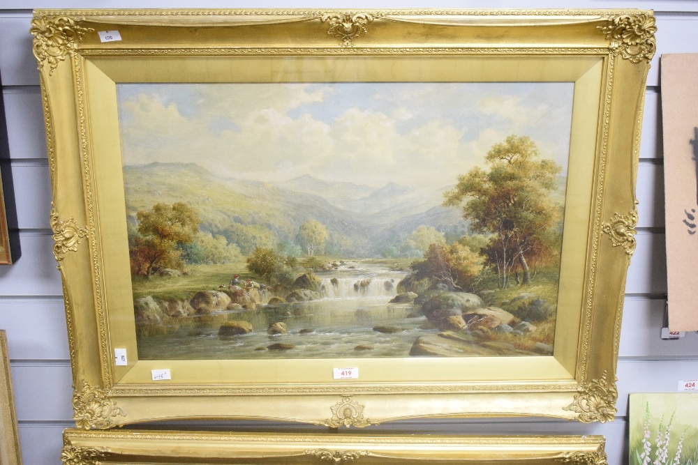 William E. Harris | Lakeland of Welsh river scenes | MutualArt