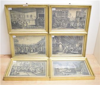 Industry and Idleness - William Hogarth