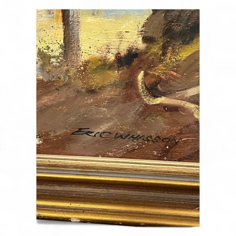 Eric Whisson | Oil On Board Landscape (1981) | MutualArt