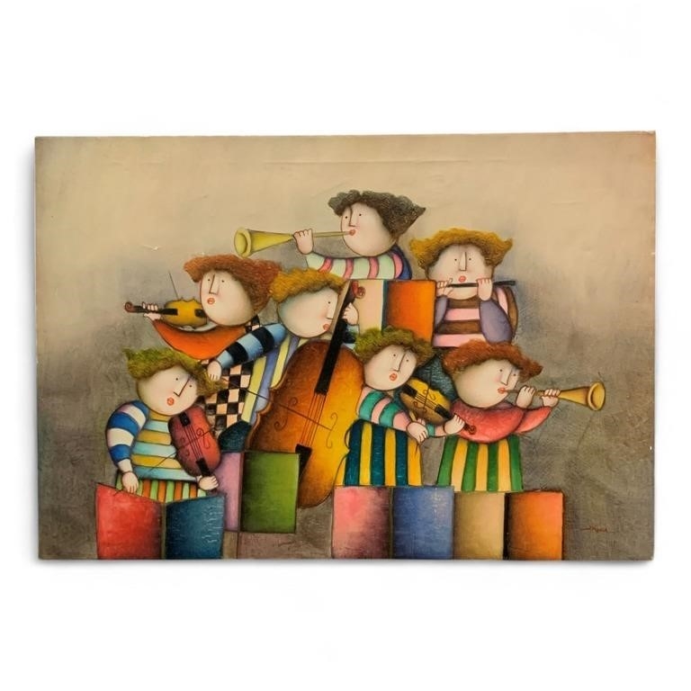 Joyce Roybal | Signed Bottom Right: J. Roybal - 24 X 36 Location: 584 ...