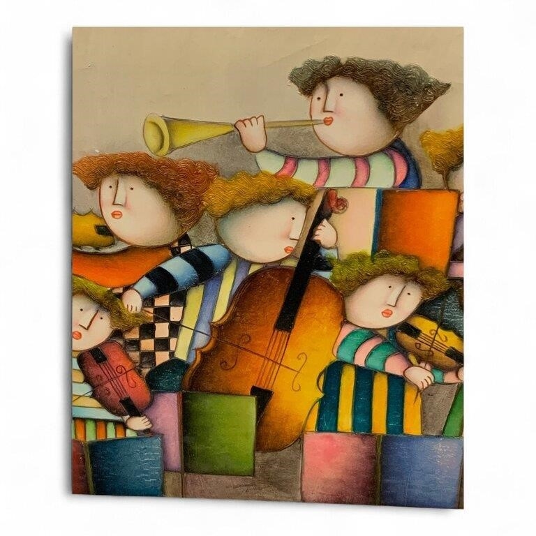Joyce Roybal | Signed Bottom Right: J. Roybal - 24 X 36 Location: 584 ...