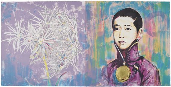 Scattered Seed I by Hung Liu, 2015