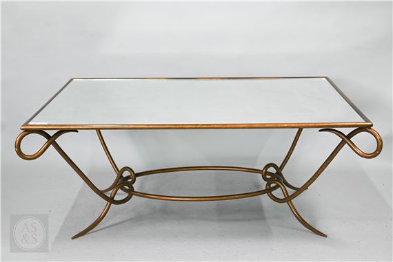 Coffee table by Rene Drouet, circa 1940