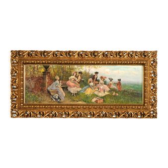 Scena di corte - Cesare Bentivoglio