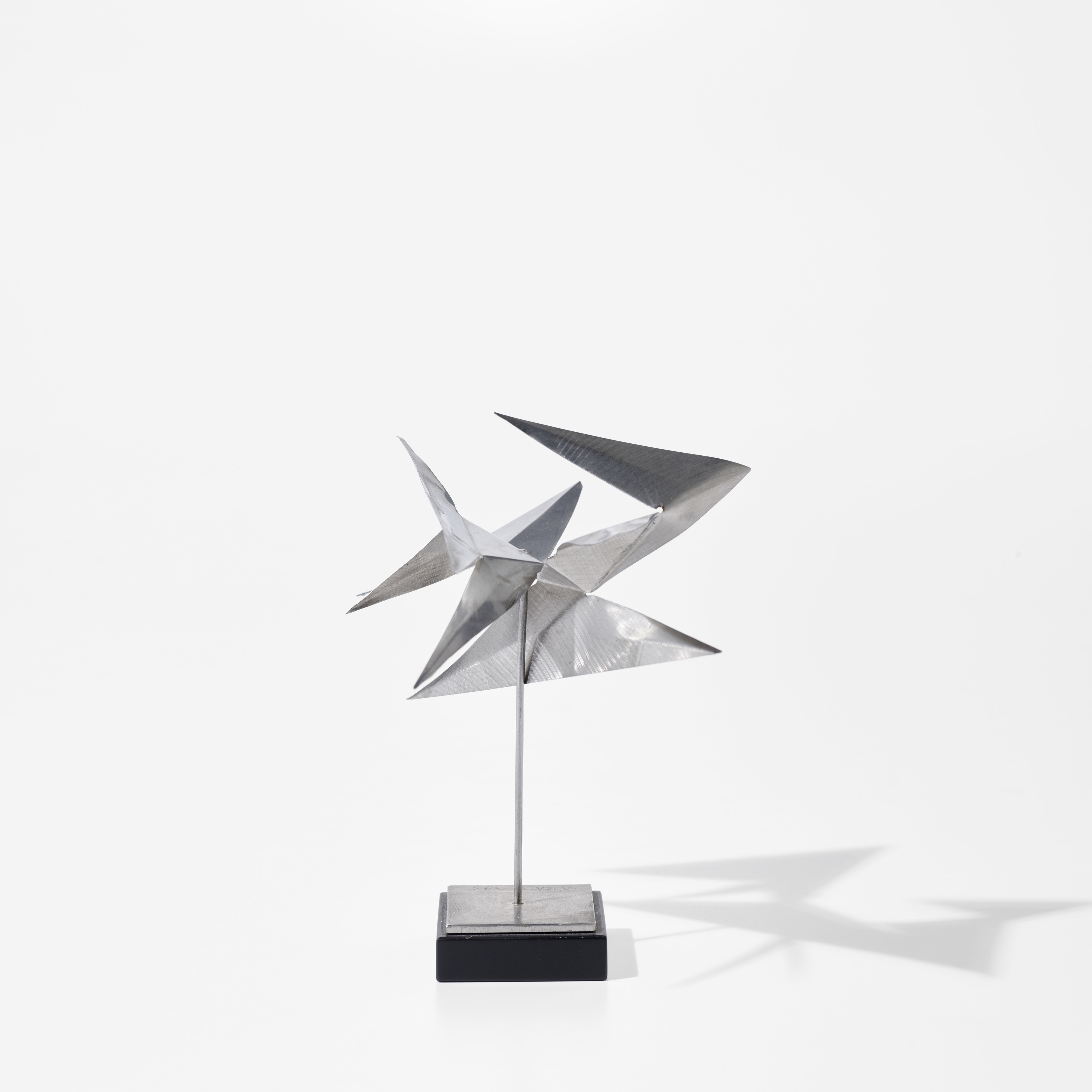 George Rickey | Pivoted Folds (Cubist) (1995) | MutualArt