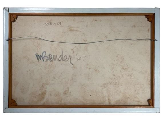 May Bender | May Bender Abstract Oil on Canvas (1968) | MutualArt