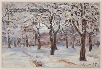 Nevicata - Giuseppe Muner