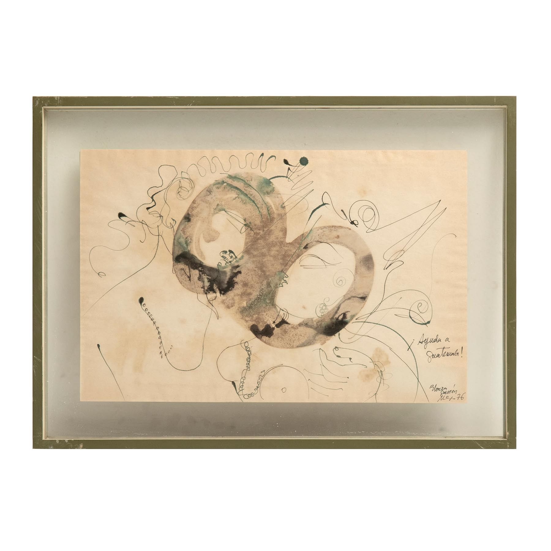 Artwork by Elvira Gascón, Untitled, Made of mixed media on paper