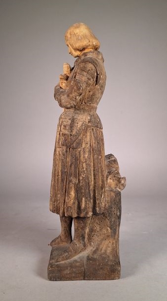 Artwork by Marie Amélie Francoise Hélène d'Orleans, Joan of Arc, Made of Wood imitation terracotta