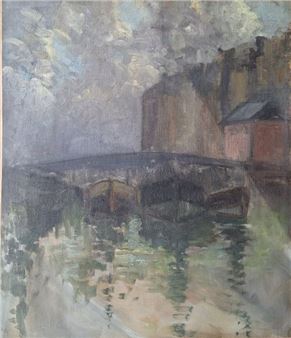 Les moulins d'Alfort - Hippolyte Durand-Tahier