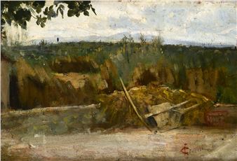 Scorcio di campagna - Cesare Ciani