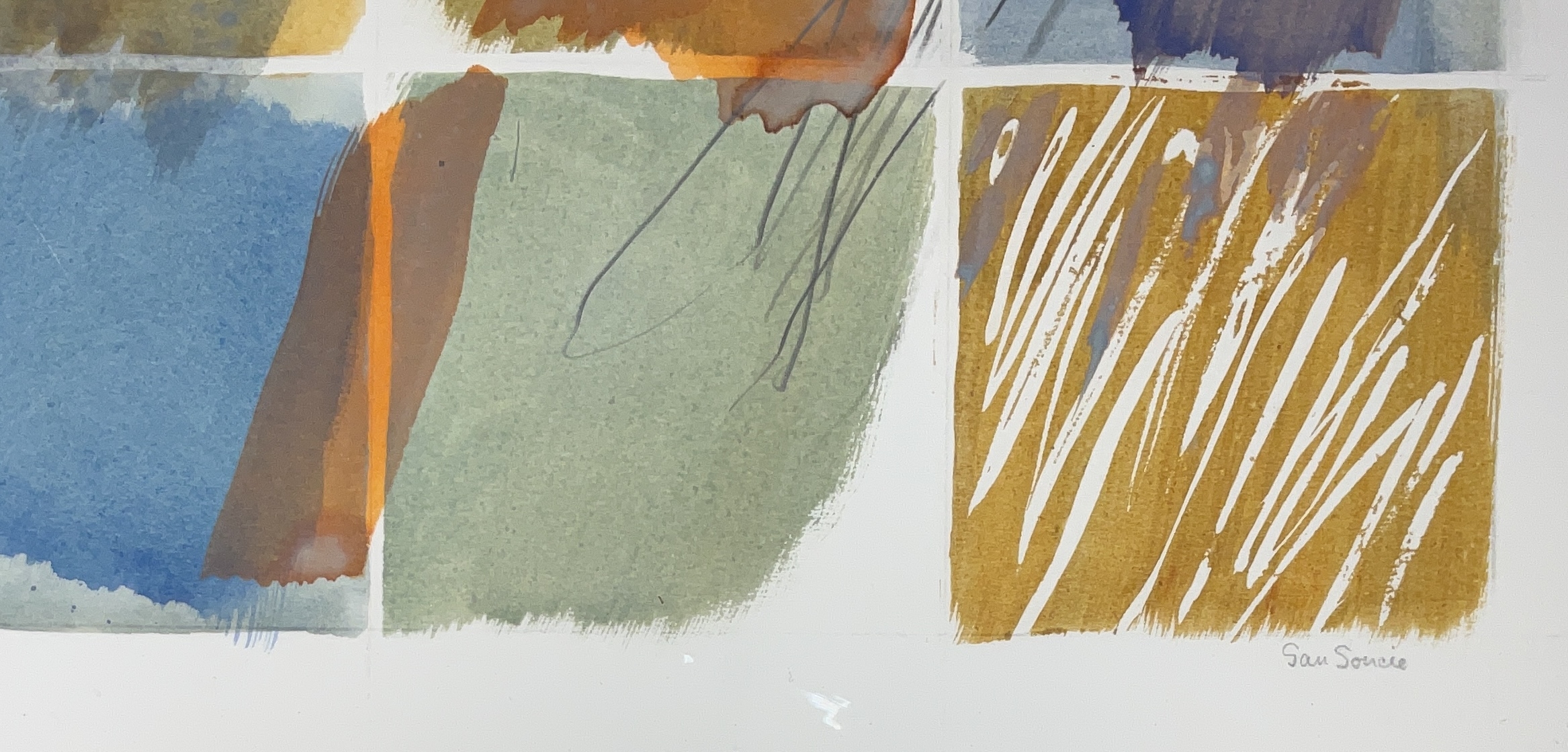 Artwork by Patricia Molm San Soucie, WEED PATCH