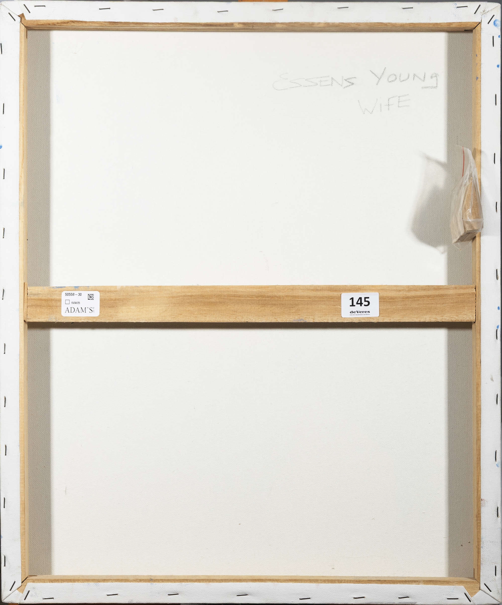 Artwork by Jenny Belton, Essen’s young wife, Made of Oil on canvas