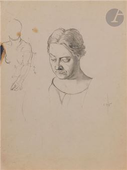 Studies of a woman - Alfred Courmes