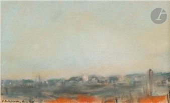 View of Paris - Ephraim Kaganowski