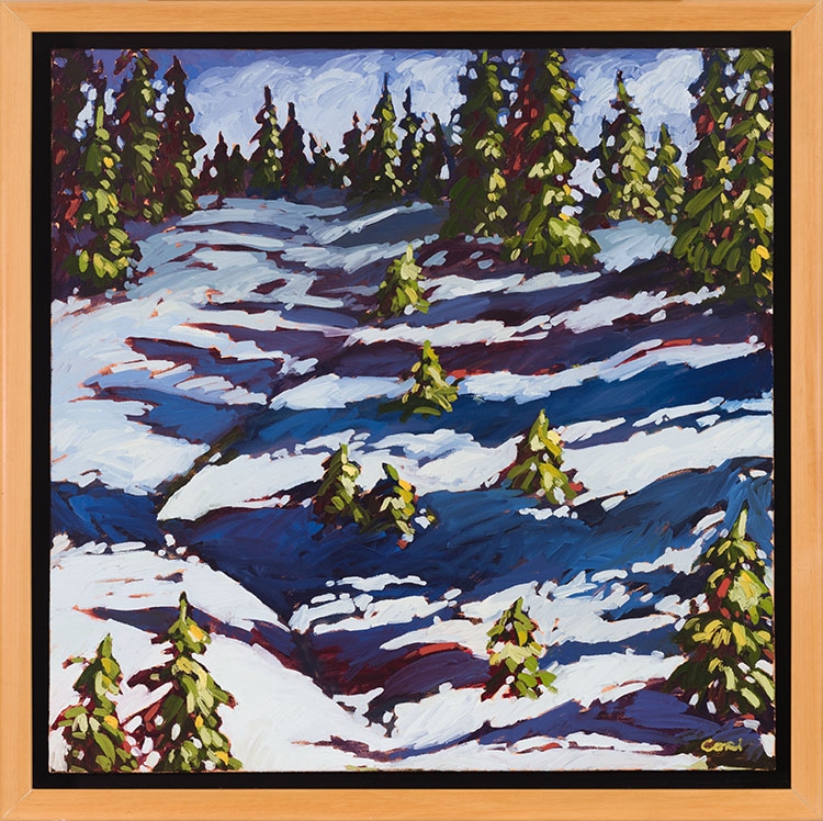 Artwork by Cori Creed, Garibaldi Meadows, Made of oil on canvas