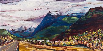 Highway & Mountains - Cori Creed