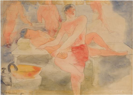 Turkish Bath - Charles Demuth