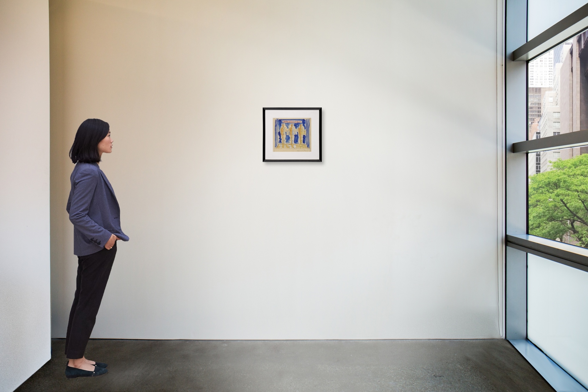 Artwork by Charles Demuth, Father's Day I, Made of Gouache and pencil on paper