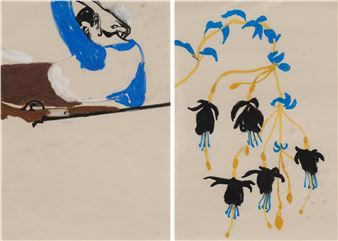 I. Hunter 19; ii. Hunter 6 [Two Works - Lenz Geerk