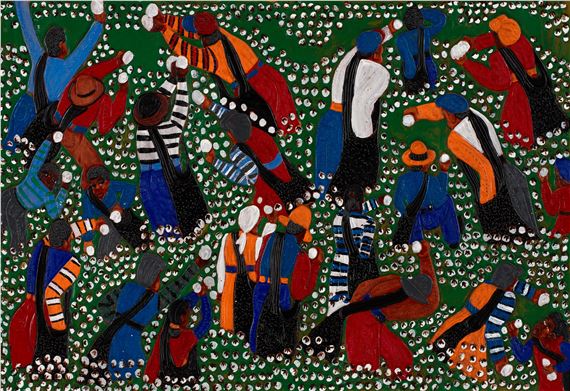 Make up your mind: in the Cottonfields by Winfred Rembert, Executed in 2010