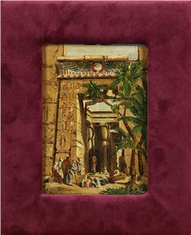 ORIENTAL SCENE PAINTING - E. Korner