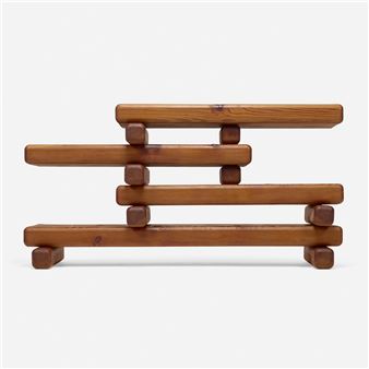 Sculptural shelving unit - Paul Maull