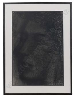 Tony Fomison (1939 - 1990) - Untitled Portrait - Tony Fomison