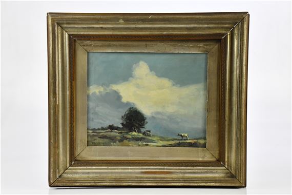 rural scene with cows by Gordon Radford