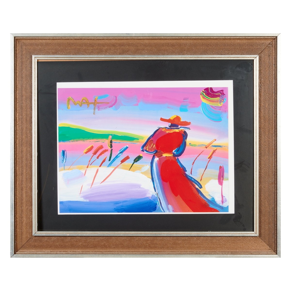 Peter Max | Walking in the Reeds | MutualArt