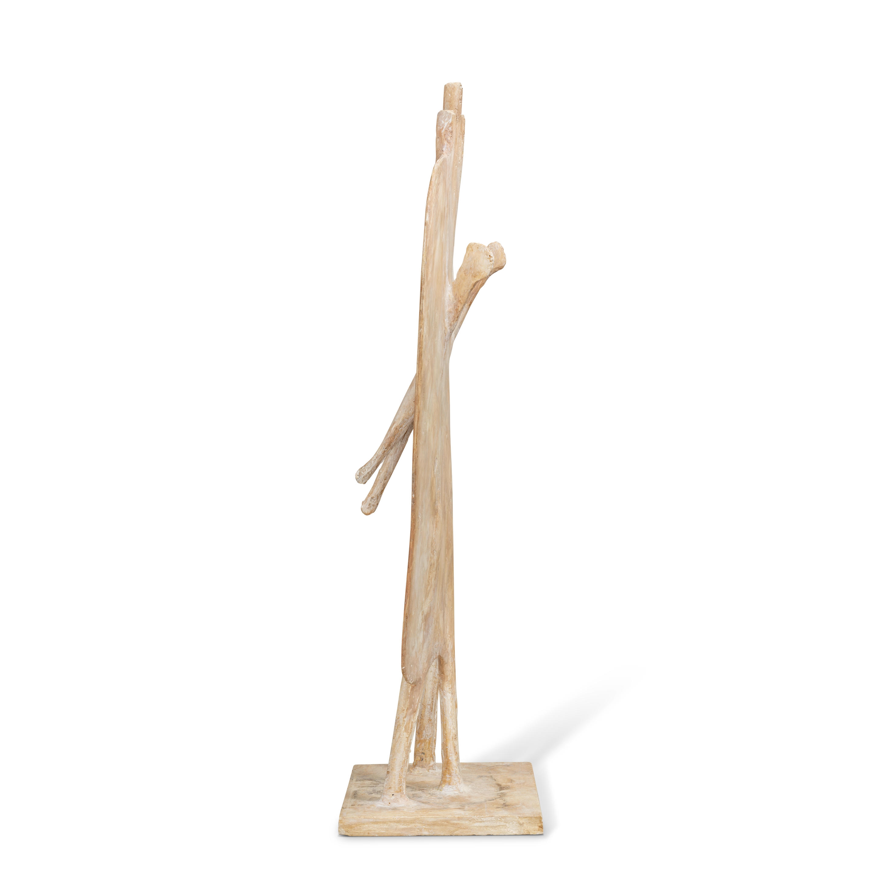 Artwork by Kenneth Armitage, Standing Group 1, Made of plaster