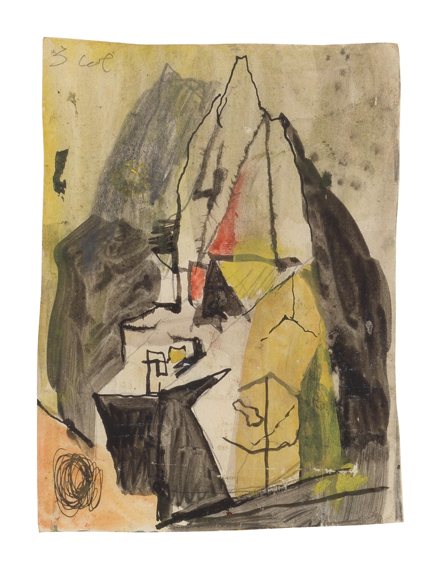 Graham Sutherland | Study for landscape | MutualArt
