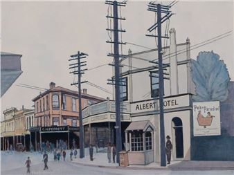 Perrott's Corner, Willis Street - Charles Blades