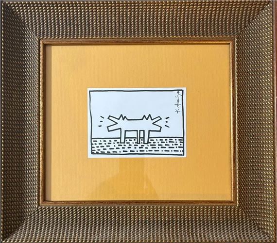 Keith Haring | Barking Dog (1986) | MutualArt