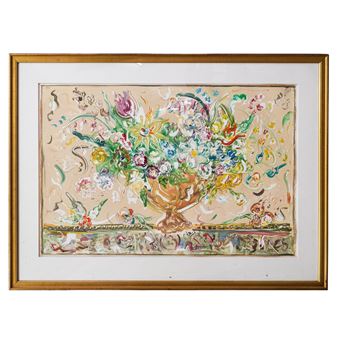 Abstract floral still life bouquet - Andrea Fono