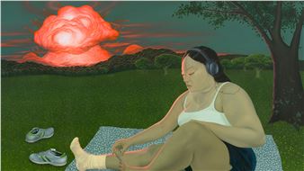 Sasha Gordon: Haze - David Zwirner, New York (533 W 19th Street)
