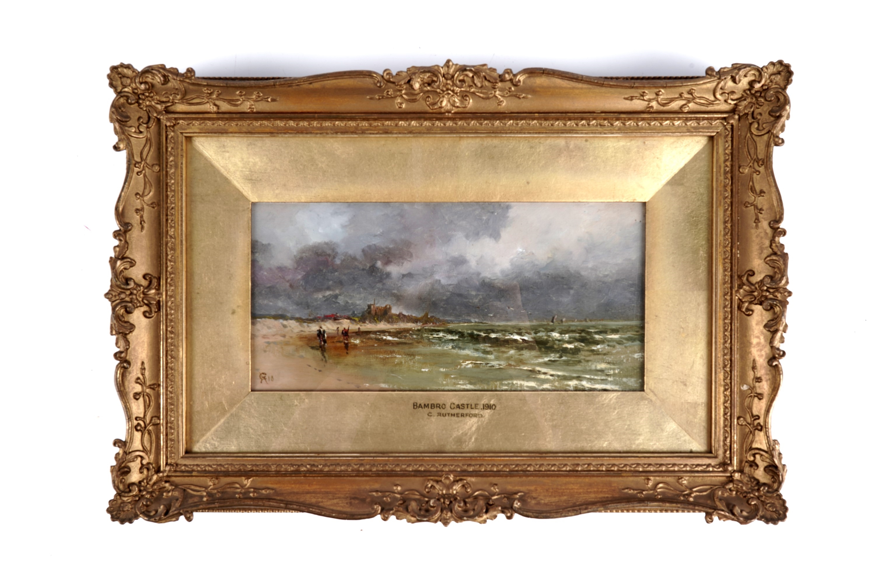 Artwork by Charles Rutherford, Bambro Castle | oil, Made of oil on canvas