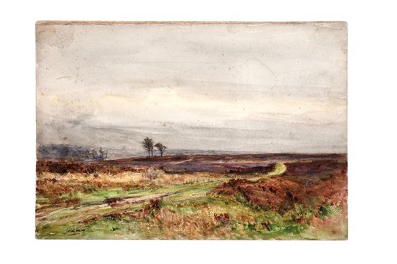 Joseph Jobling | A Moorland Landscape | watercolour (Early 20th Century ...