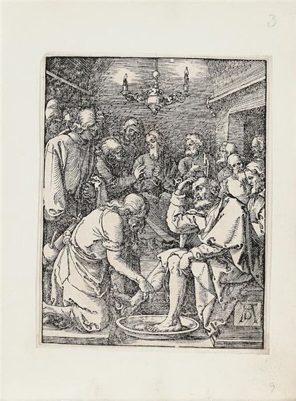 Christ Washing the Feet of the Disciples, from The Small Passion