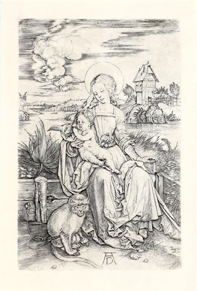 The Virgin and Child with a Monkey
