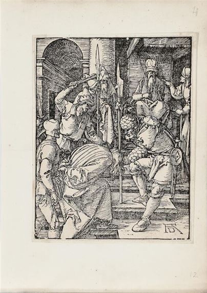 Christ before Annas, from The Small Passion by Albrecht Dürer, circa 1510