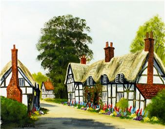 Village Landscape - Malcolm Gearing